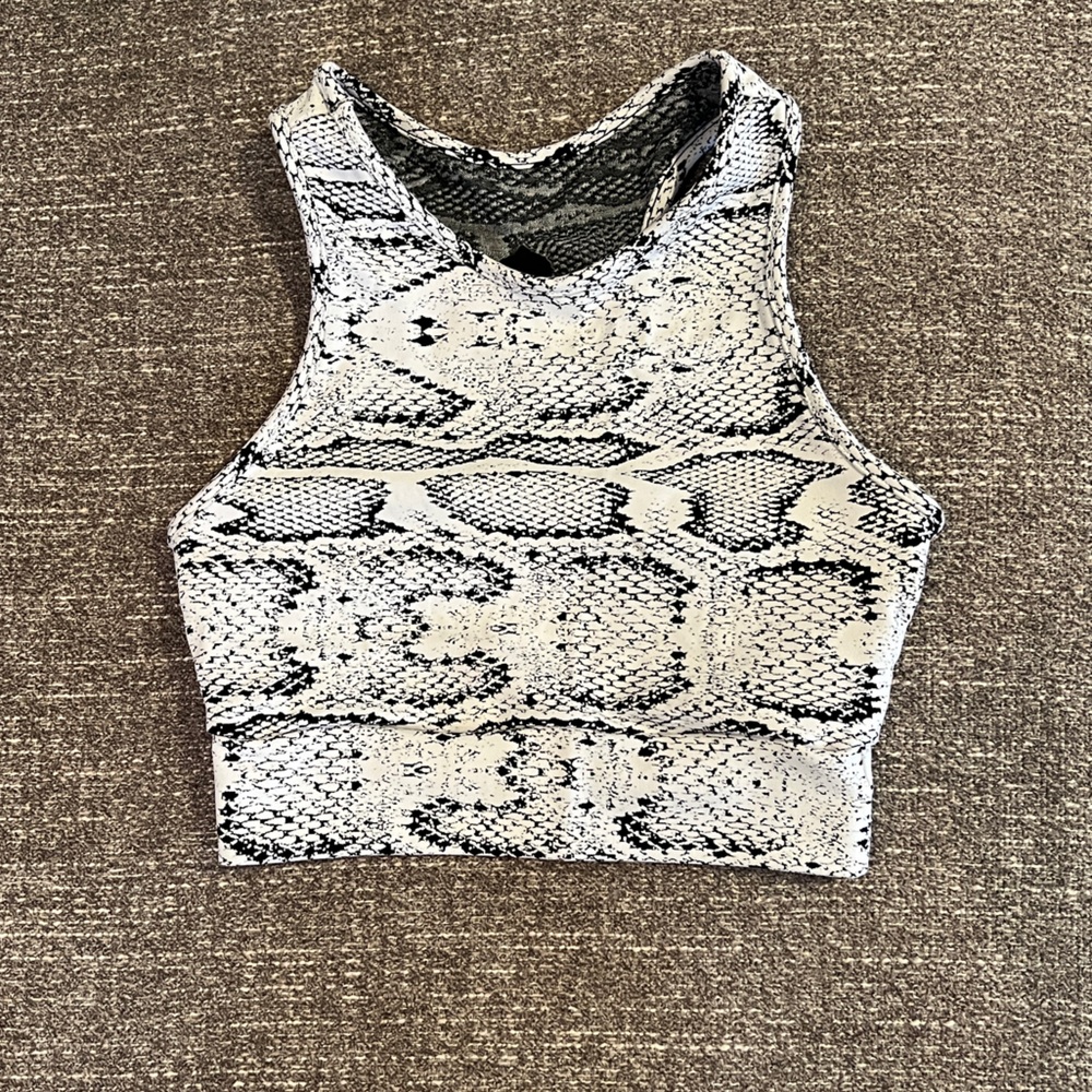 Booty by Brabants White Eclipse Crop Top